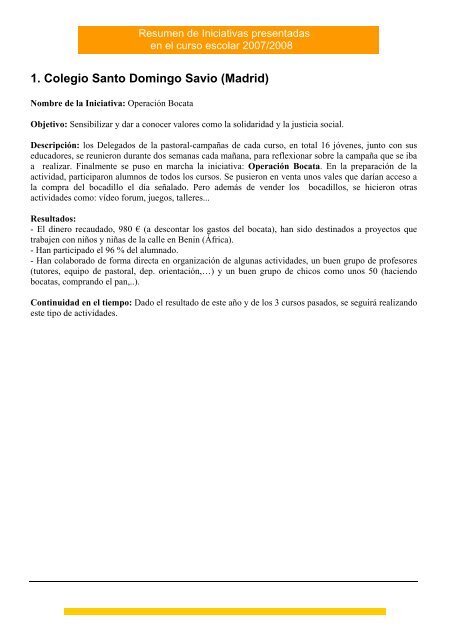 Colegio Santo Domingo Savio