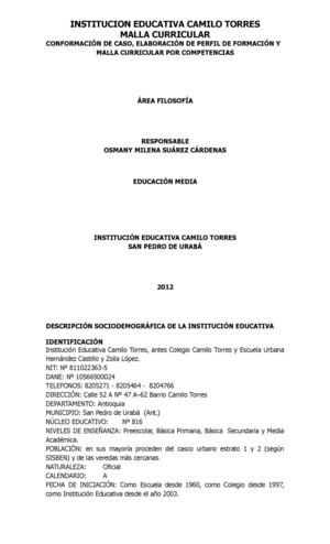 Institución Educativa San Pedro De Urabá
